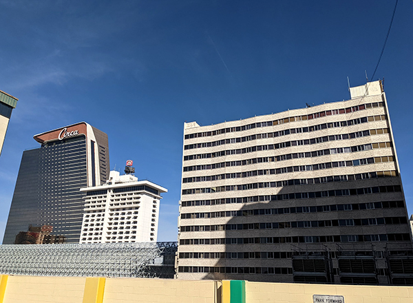 Circa, Binions and Four Queens Towers
